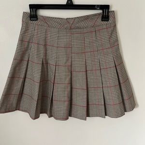 Plaid skirt